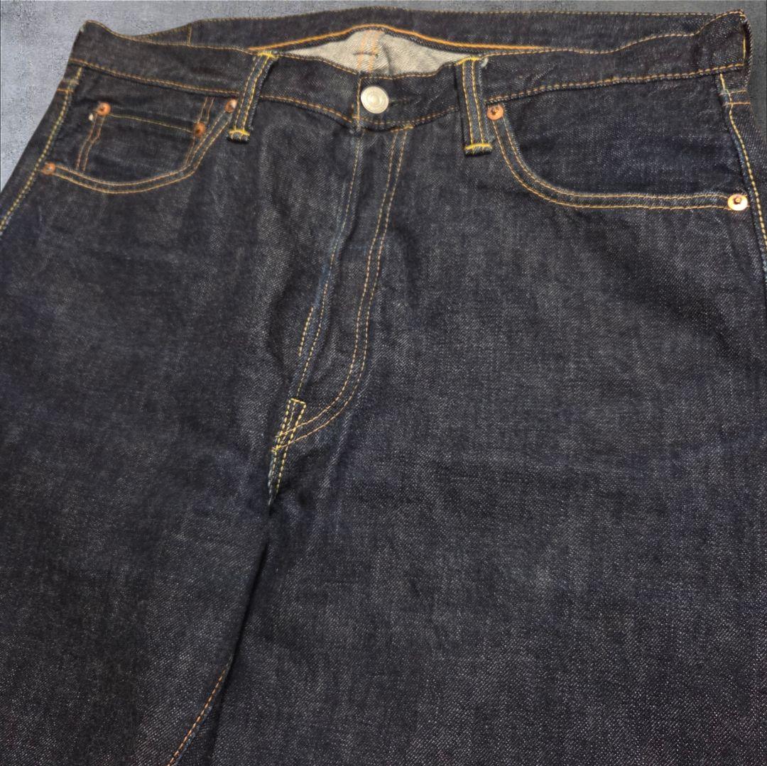美品 FULLCOUNT 1101 ストレートデニム セルビッジ 日本製 W36