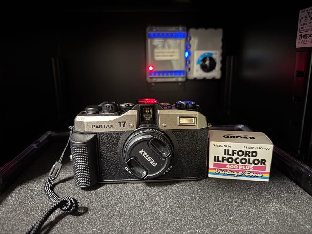 Pentax17 フィルムカメラ ペンタックス17 防湿庫保管