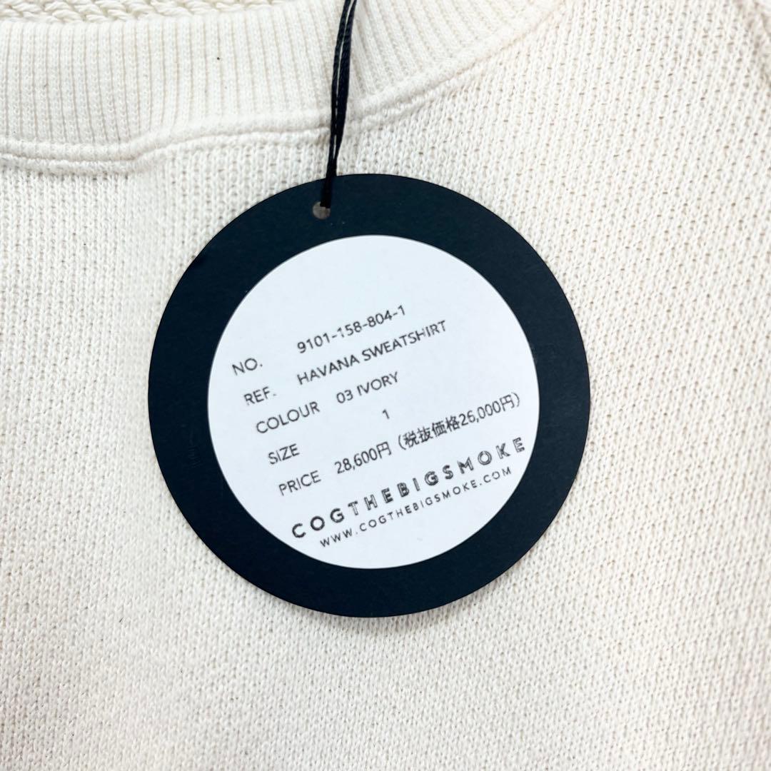 未使用タグ付きコグザビッグスモークHAVANASWEATSHIRTドローコード