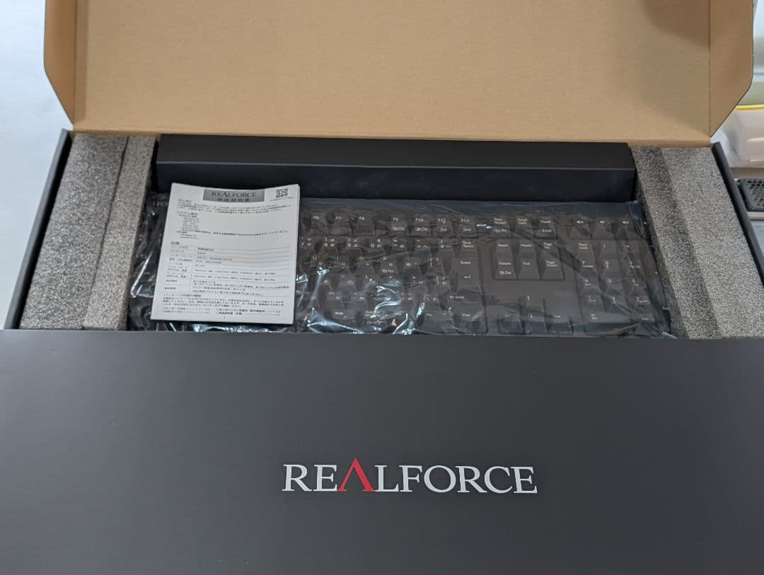 REALFORCE R3 ハイブリッドモデル R3HA12 キースペーサー付属