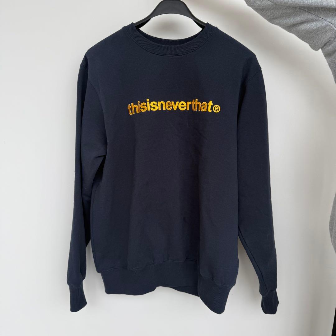 thisisneverthat® ネイビー スウェット Mサイズ