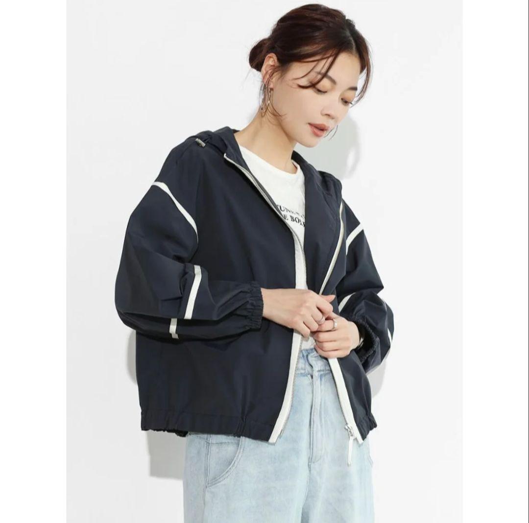 ヤマダヤ　バイカラーパイピングパーカー 　スコットクラブ