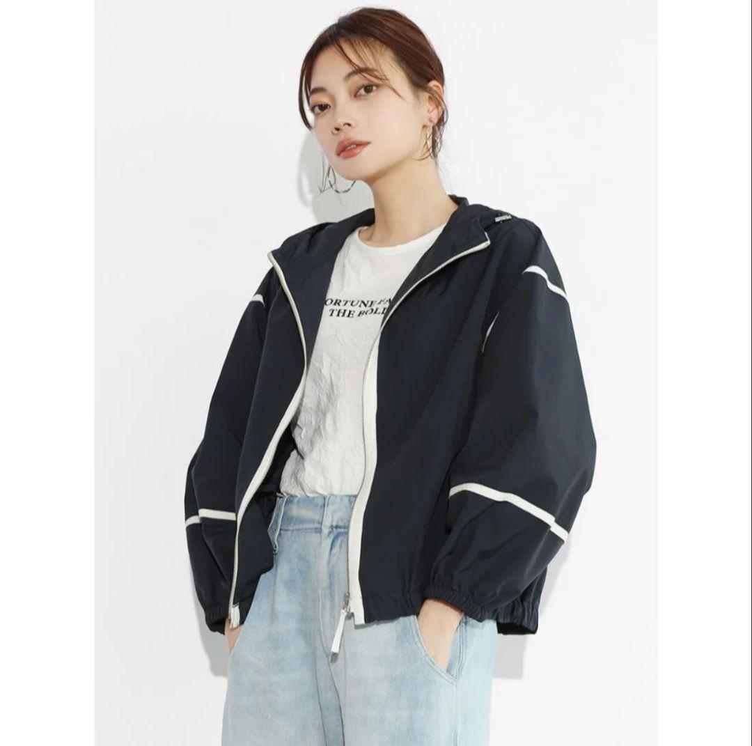 ヤマダヤ　バイカラーパイピングパーカー 　スコットクラブ