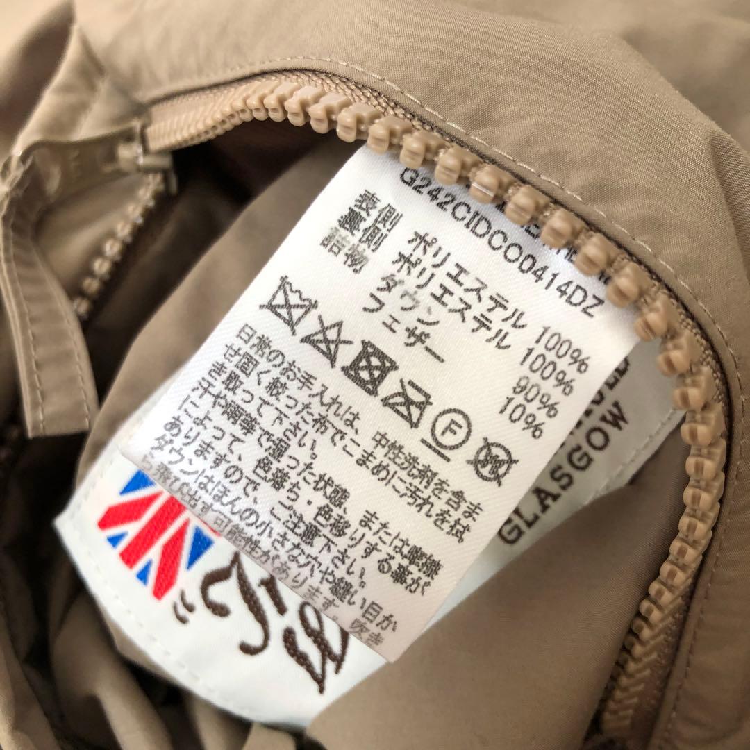 トラディショナルウェザーウェア DOWN JACKET 001 38 ベージュ