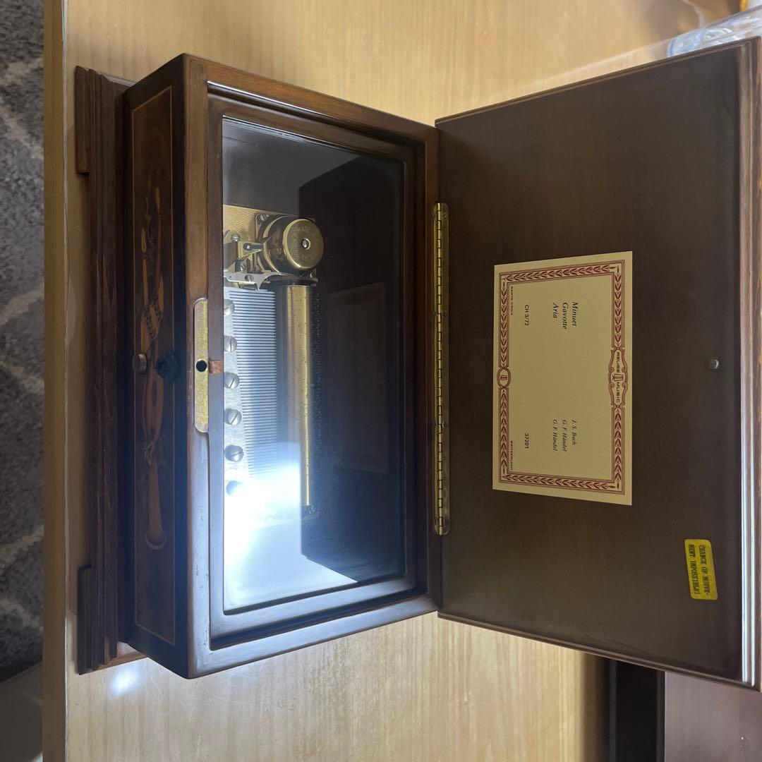 （最終値下げ中）リュージュ　オルゴール　72弁　象嵌