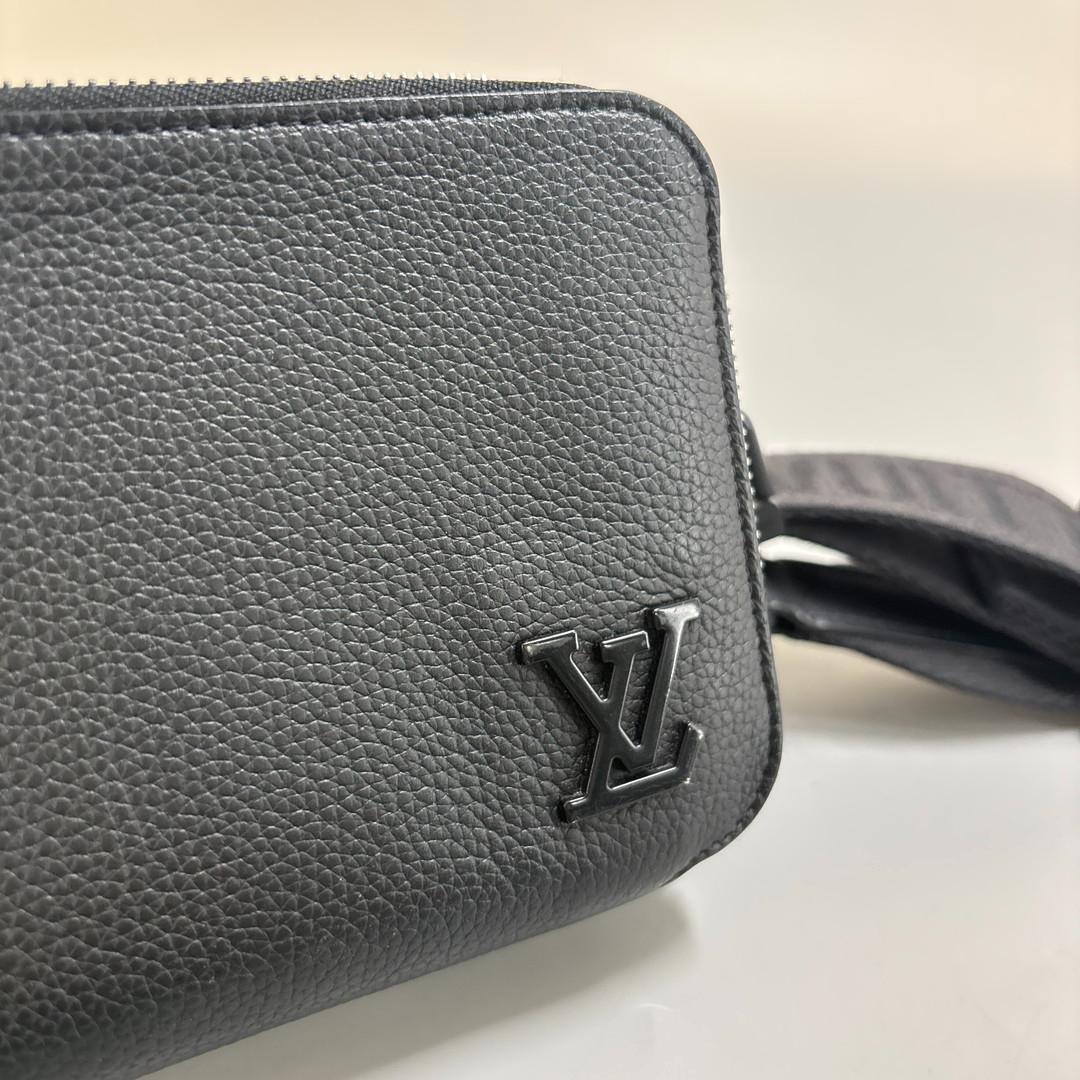 新品同様IC ルイヴィトン アエログラム アルファウエアラブルウォレット メンズ