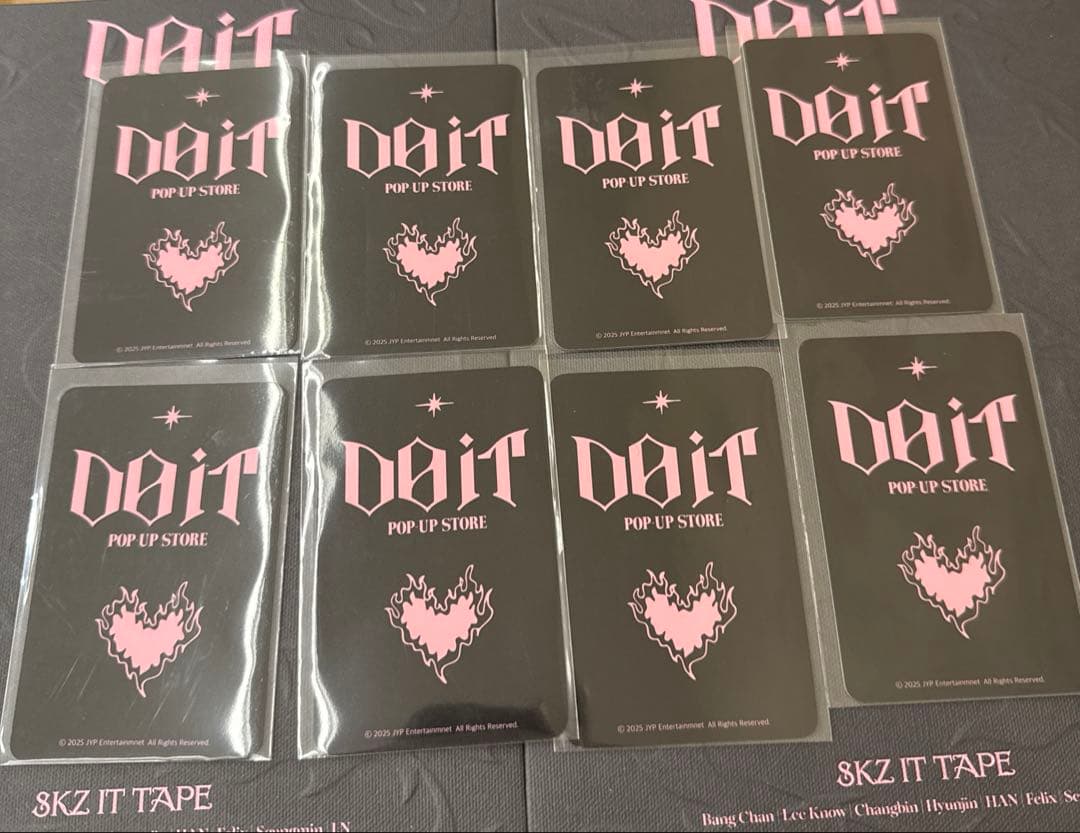 straykids スキズ　ポップアップ DOIT ラキドロ　トレカ　8枚セット