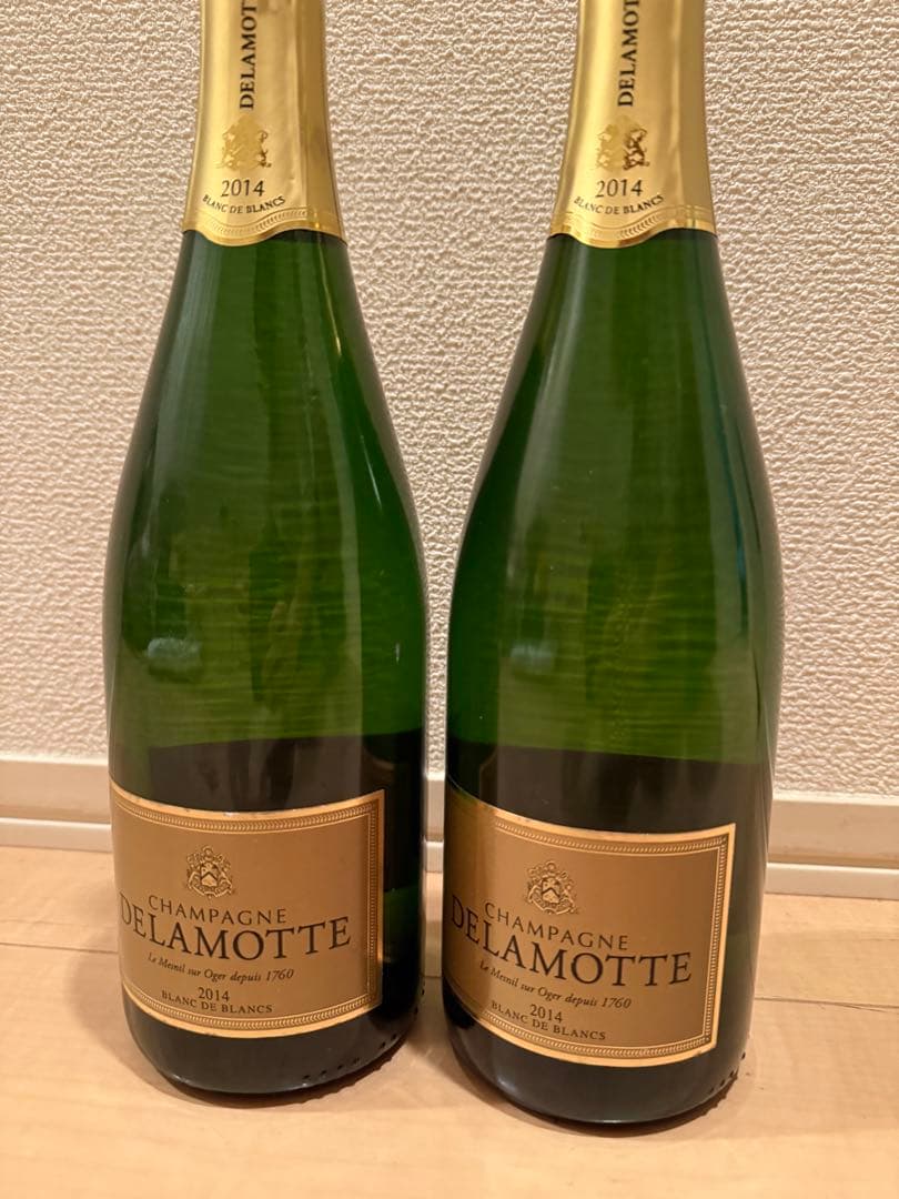 ドゥラモット ブリュット ブラン ド ブラン ミレジメ 2014 2本セット