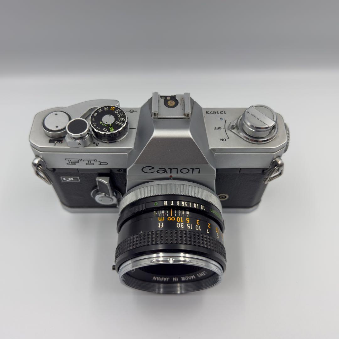 キャノン Canon FTb QL FD 50mm f1.8 動作確認済