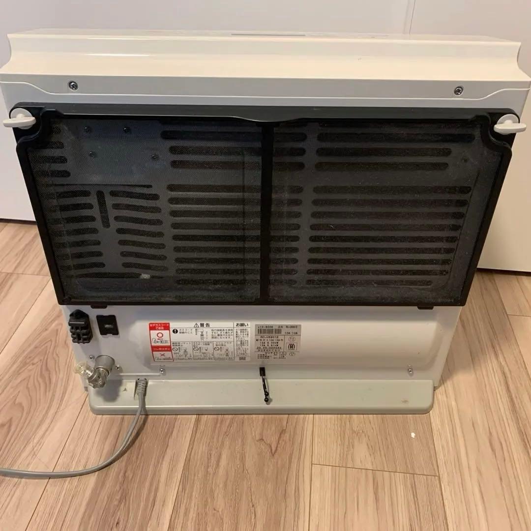 Rinnai ガスファンヒーター ホワイト　木造15畳、3mコード付き