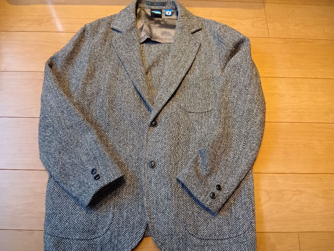 最終 KAVU Harris Tweed テーラードジャケット Lサイズ
