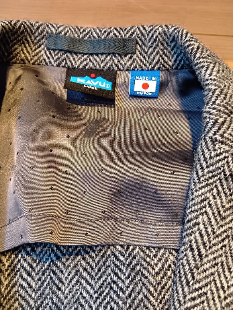 最終 KAVU Harris Tweed テーラードジャケット Lサイズ