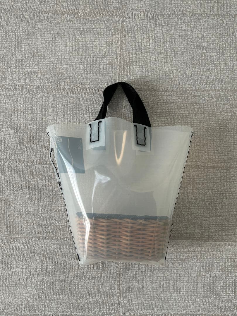 eb.a.gos エバゴス　かごバッグ　ミルク・ヘイジーバスケット