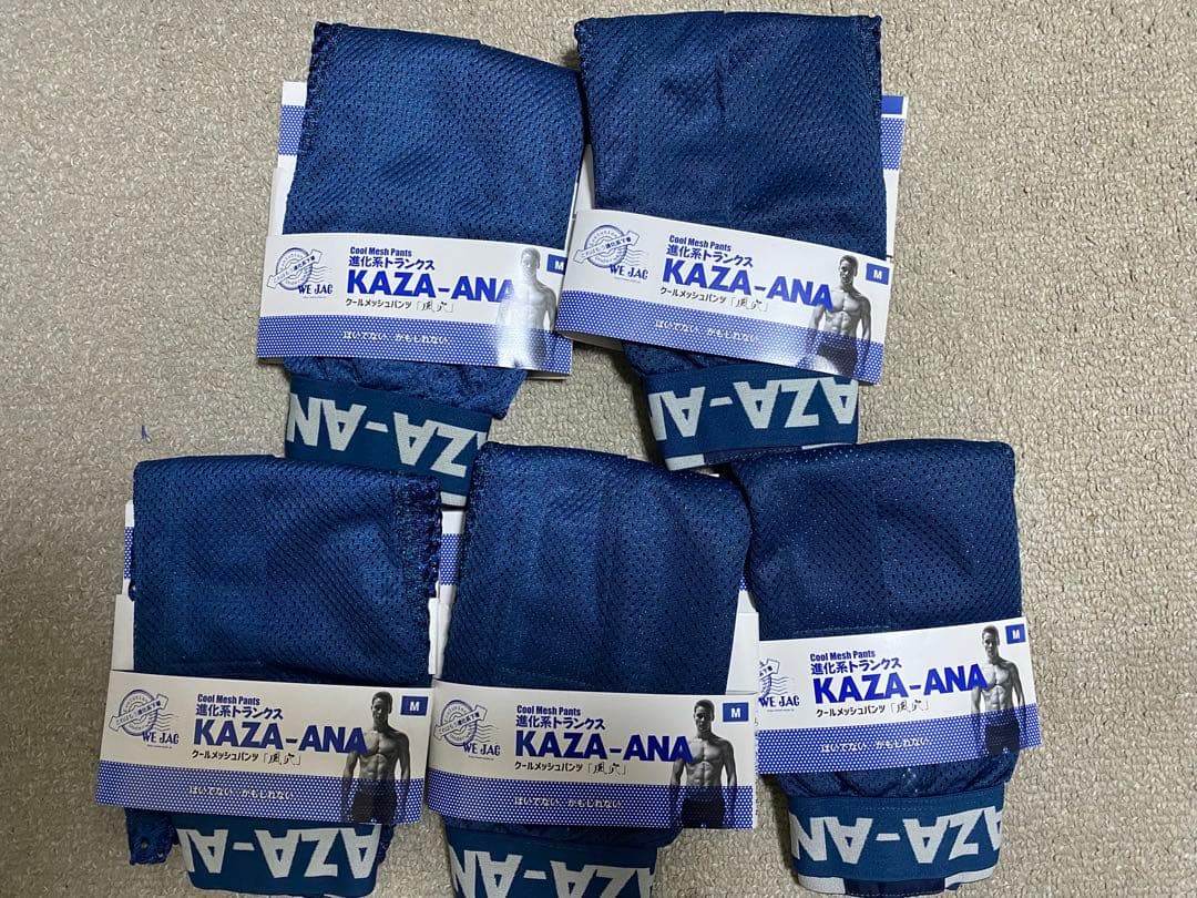 進化系トランクス クールメッシュパンツ風穴 5枚セット