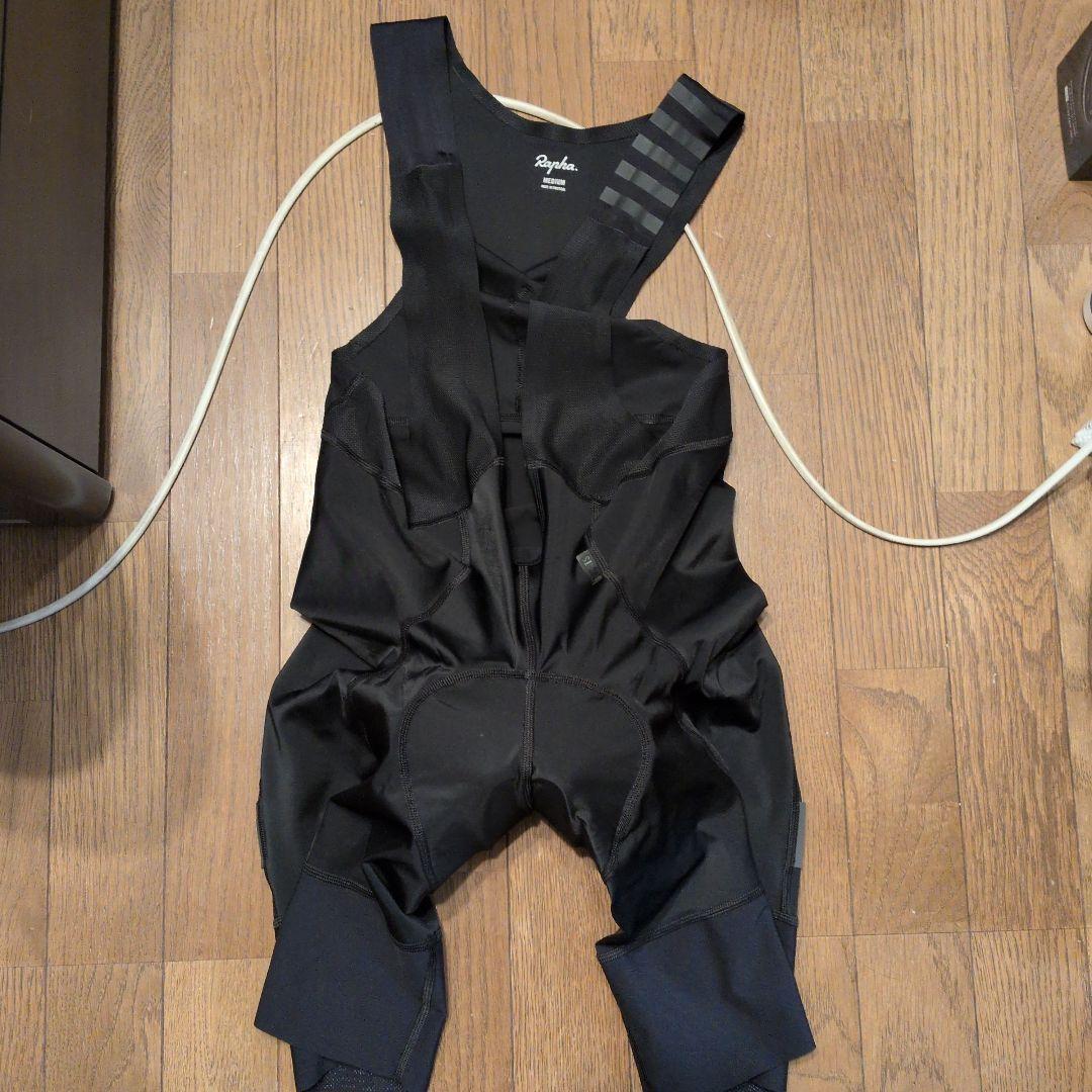 Rapha ラファ　プロチーム　ビブショーツ　ブラック Mサイズ 難アリ