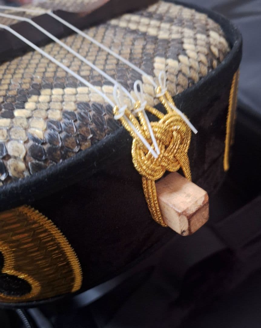 三線　爪 駒 ソフトケース クリップチューナー付き