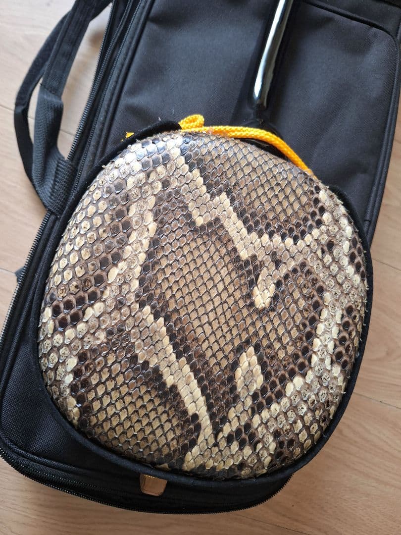 三線　爪 駒 ソフトケース クリップチューナー付き