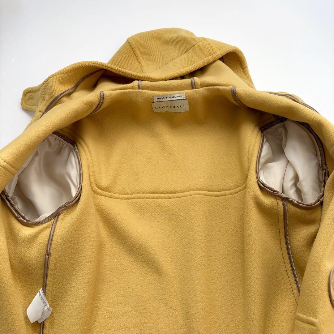 グローバーオール キングストン ダッフルコート ヘリンボーン マスタード 40