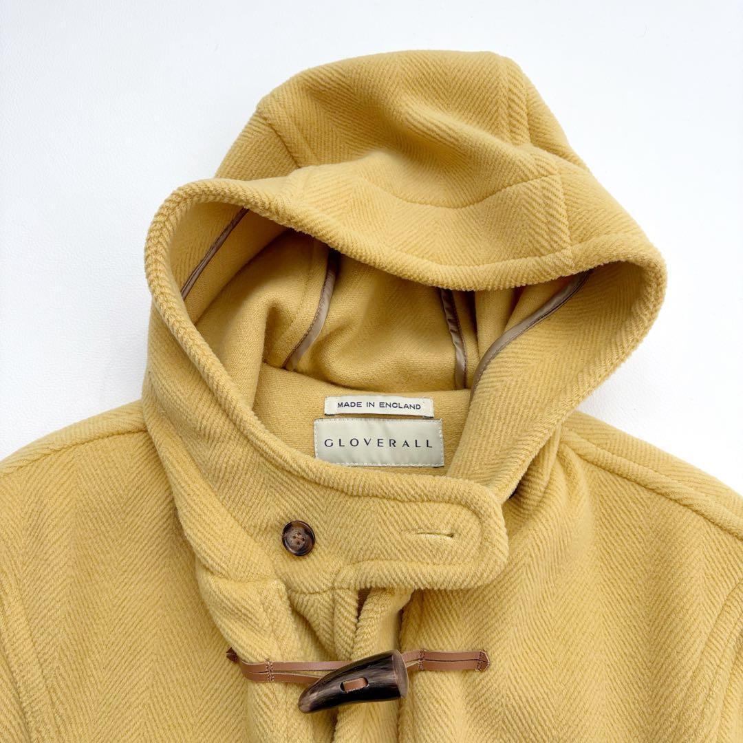 グローバーオール キングストン ダッフルコート ヘリンボーン マスタード 40