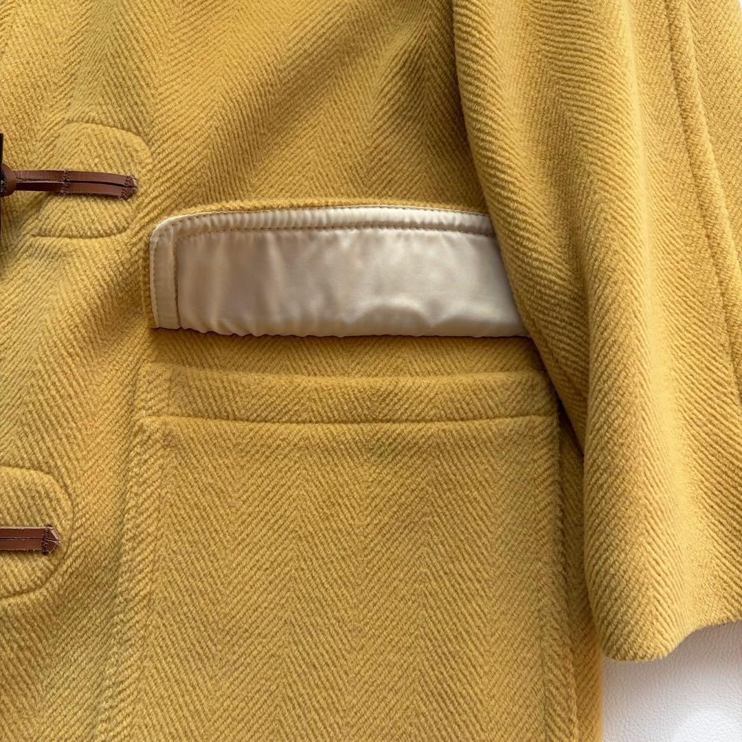 グローバーオール キングストン ダッフルコート ヘリンボーン マスタード 40