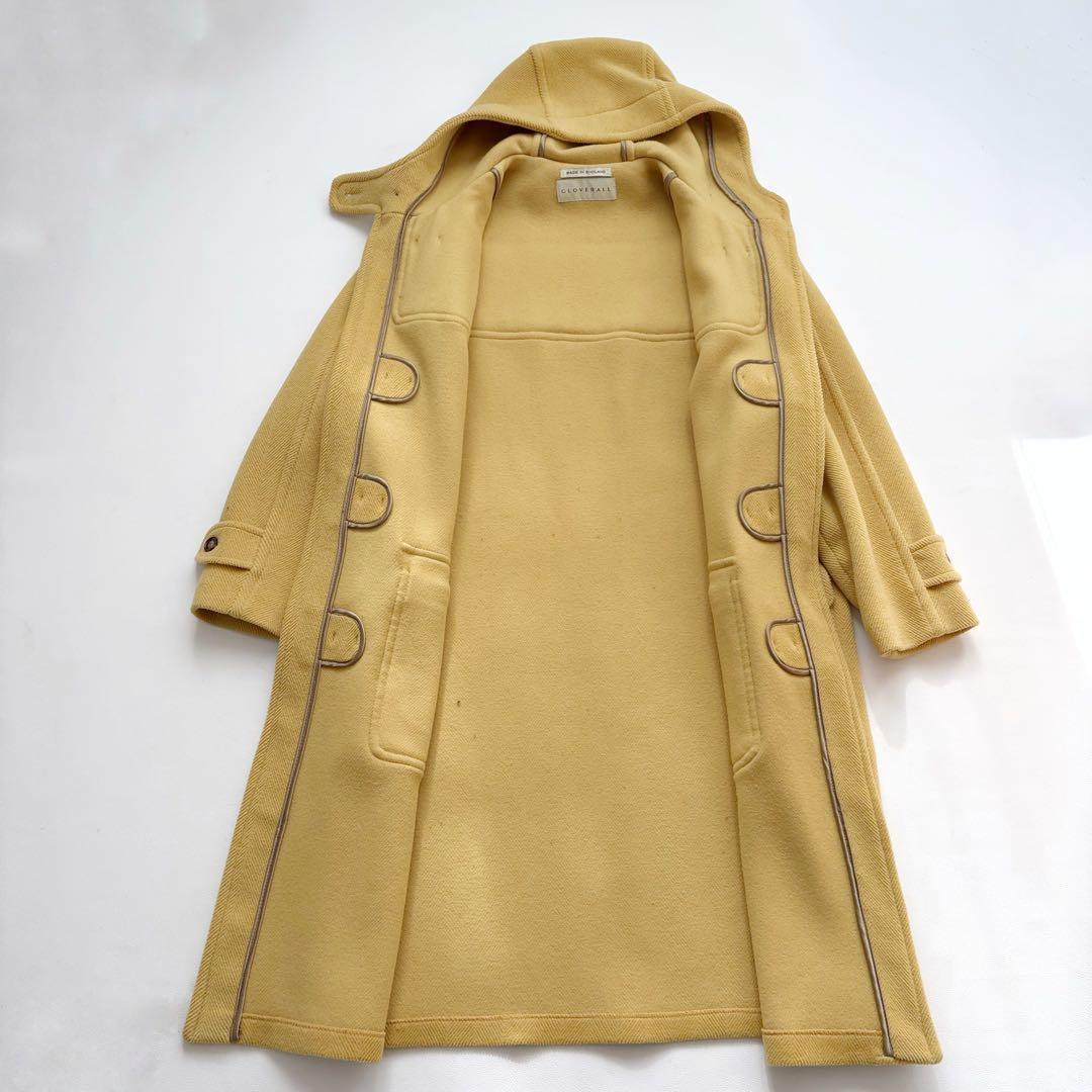 グローバーオール キングストン ダッフルコート ヘリンボーン マスタード 40