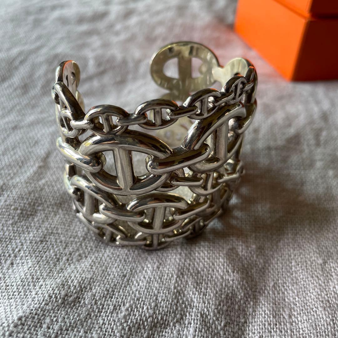 HERMESエルメス　シェーヌダンクルバングル