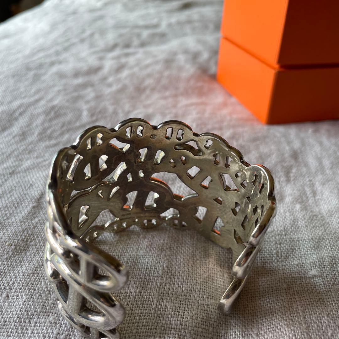 HERMESエルメス　シェーヌダンクルバングル