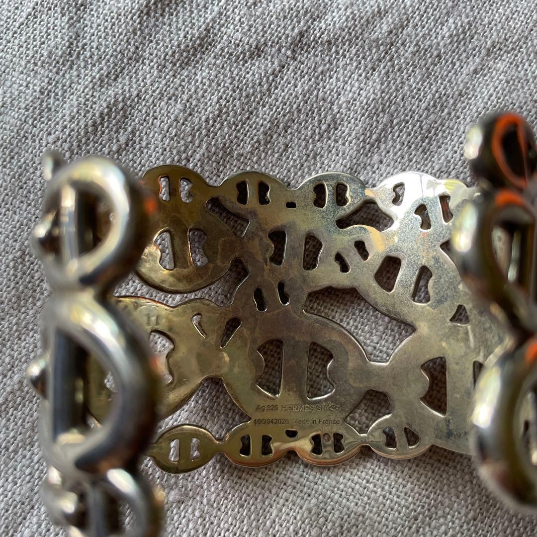 HERMESエルメス　シェーヌダンクルバングル