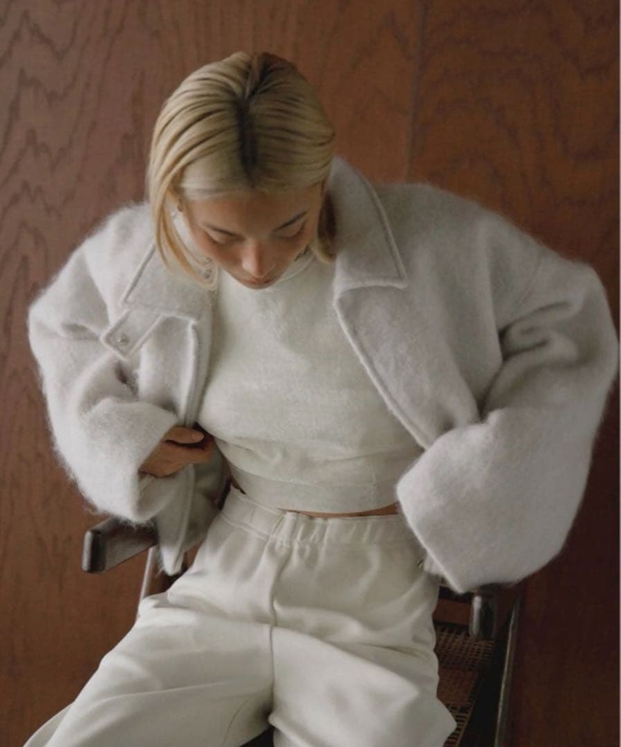 タイムセール！JSELF mohair shaggy blouson ブルゾン