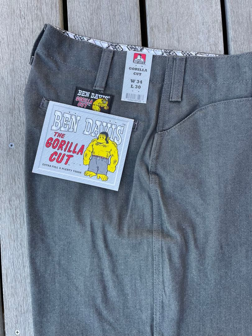 新品BEN DAVIS/ベンデイビス ゴリラカットCH34