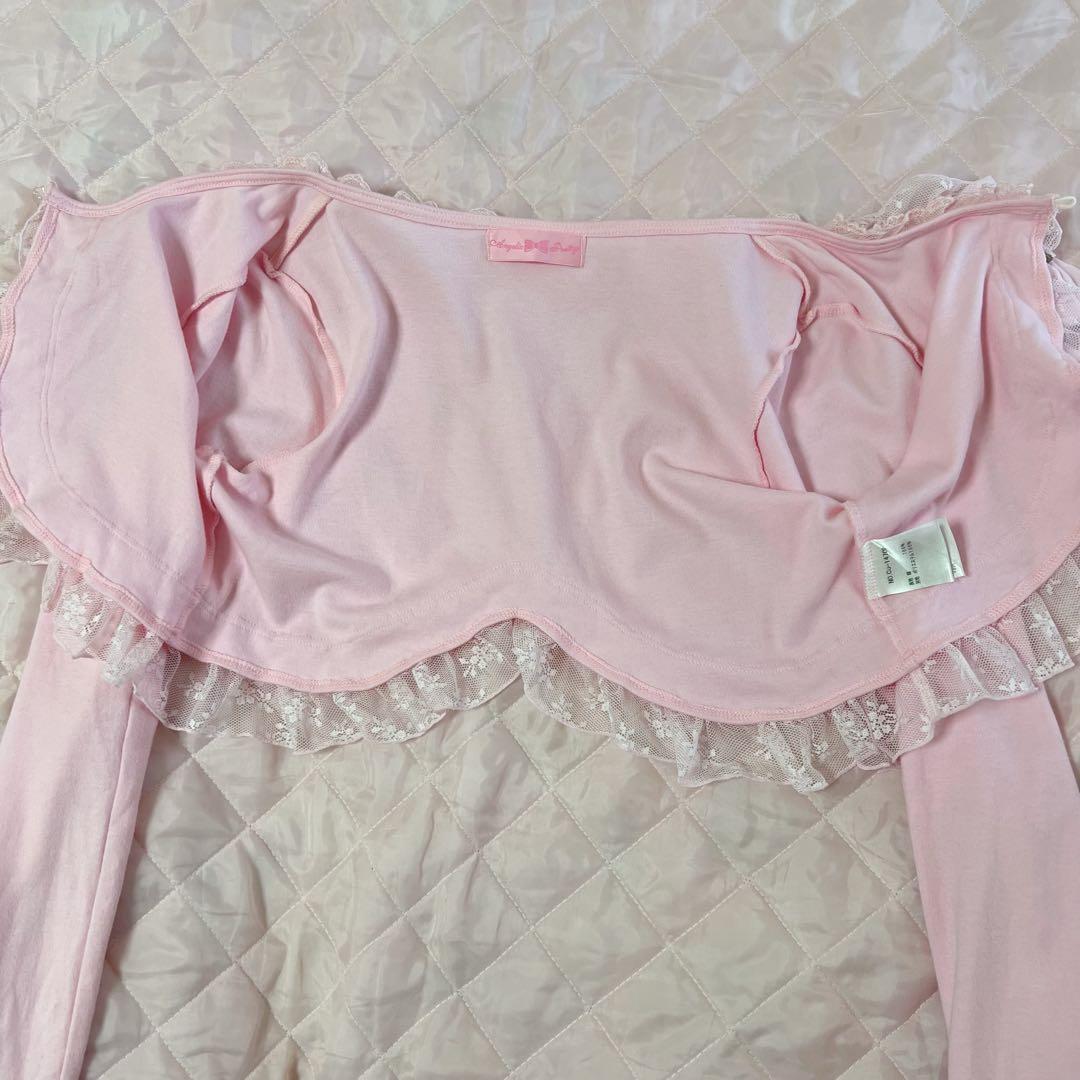 Angelic Pretty ボレロ　カーディガン　レース　リボン　ピンク