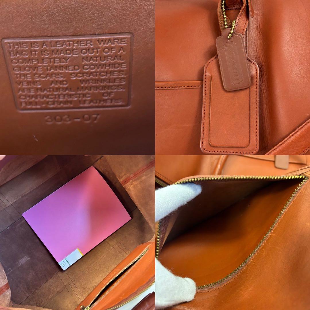 専用COACH オールドコーチ 2wayボストンバッグ レザー ブラウン