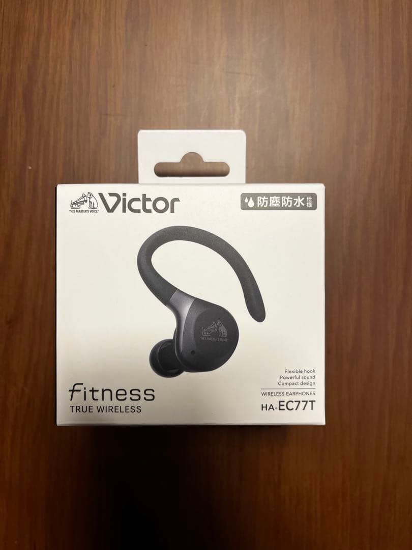 【新品未開封】Victor ワイヤレスイヤホン HA-EC77T ブラック