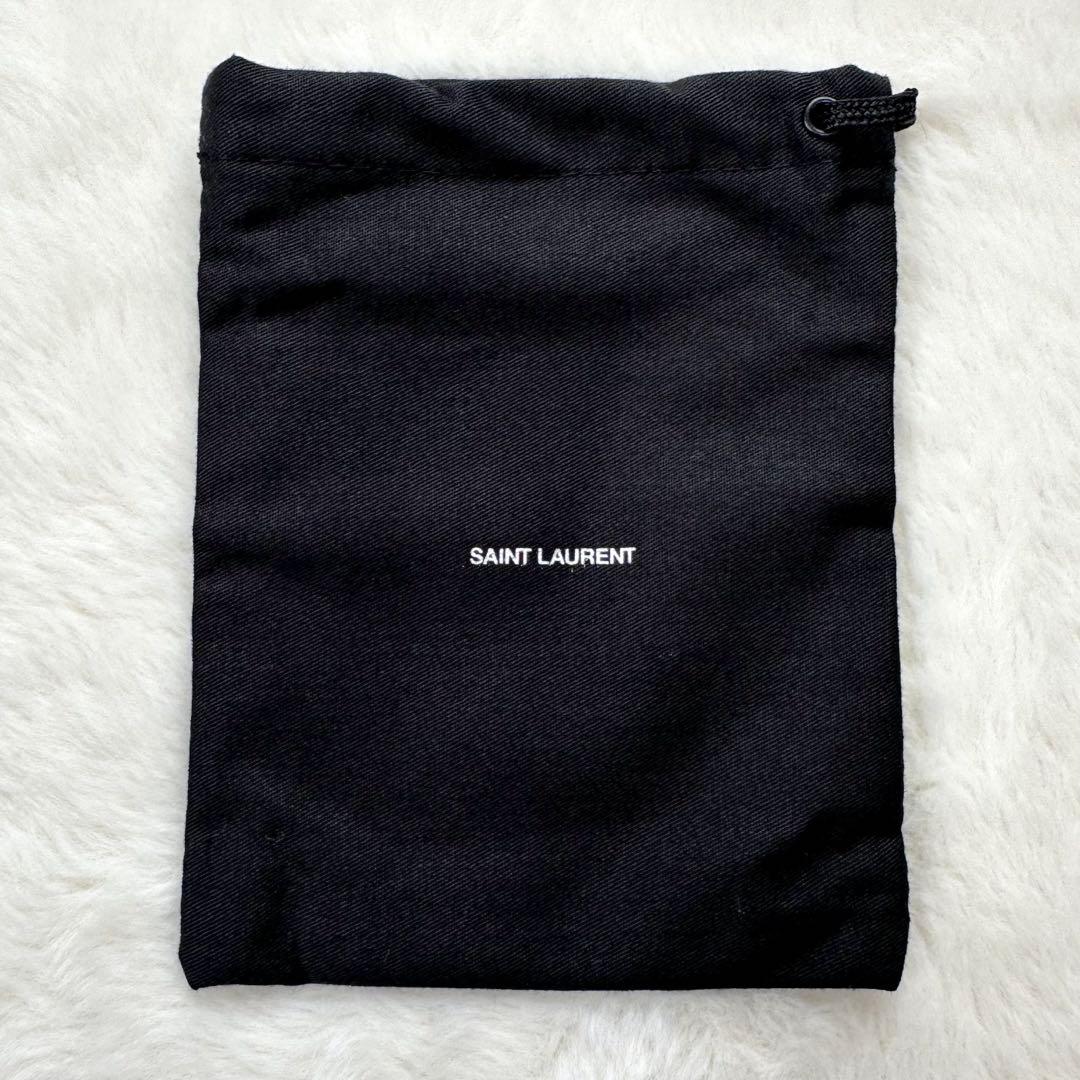 未使用級✨サンローラン カードケース 名刺入れ レザー ブラック ビジネス