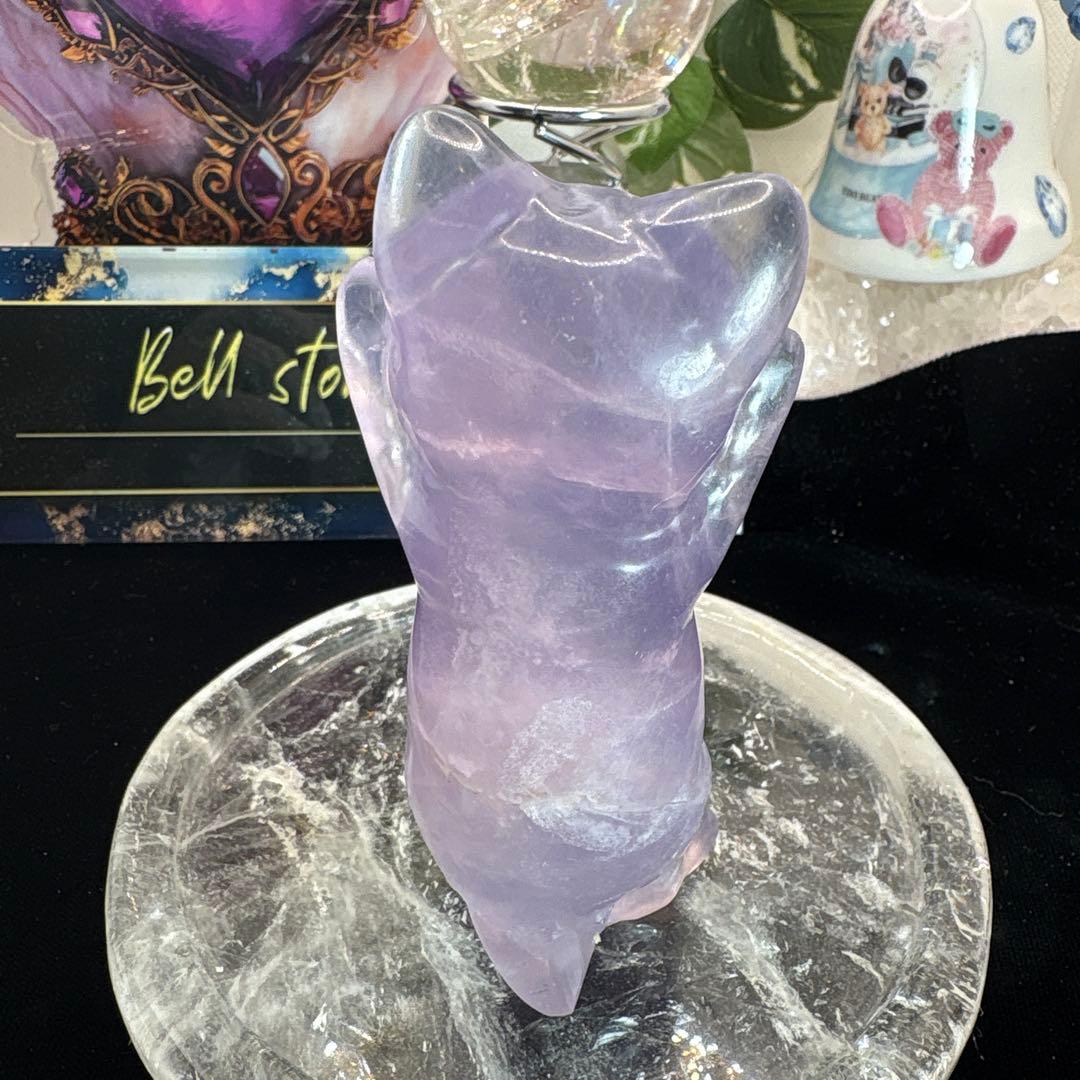 フローライト立ち猫ちゃん♡♡No.2418