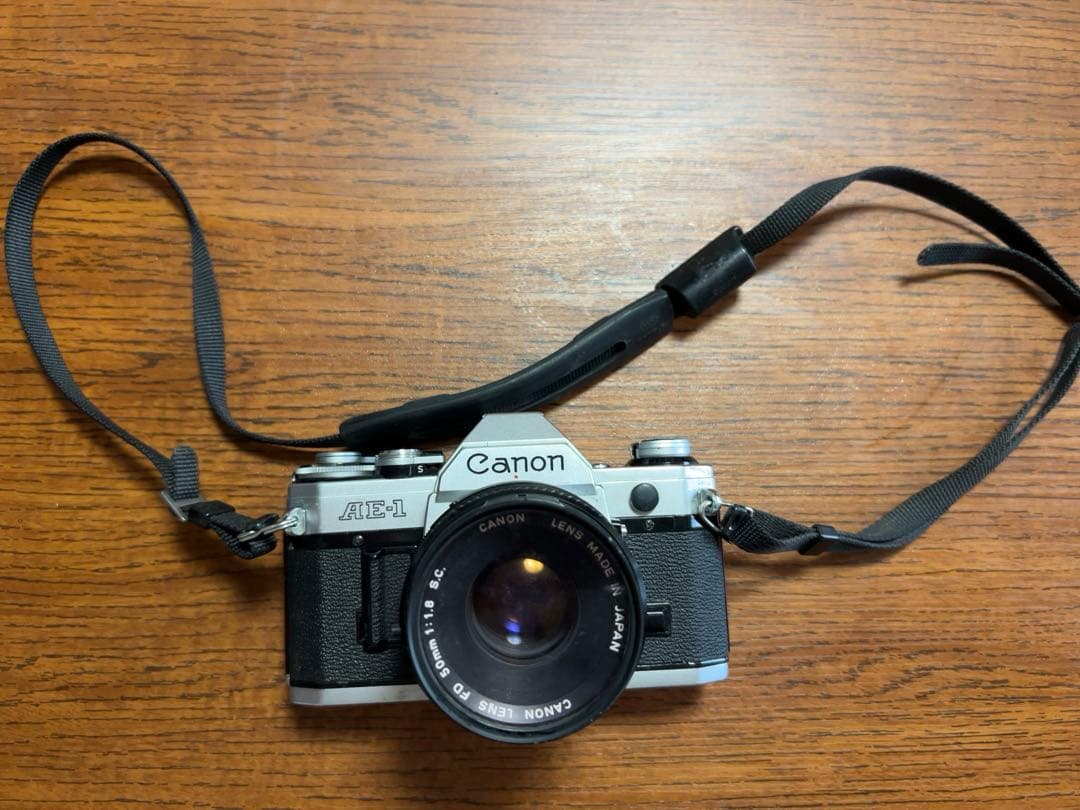 フィルムカメラ Canon AE-1 FD 50mm F1.8 S.C.