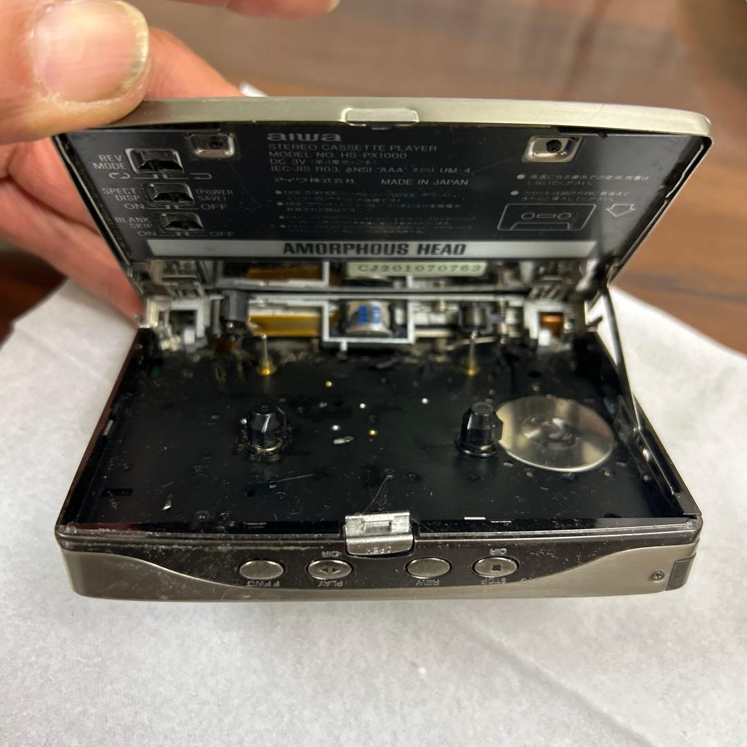 ポータブルプレーヤー aiwa hs-px1000