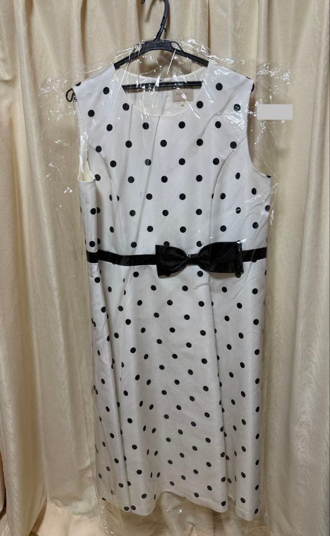 美品⭐︎ ローズティアラ 46 ロングワンピース 可愛い 水玉 ドット