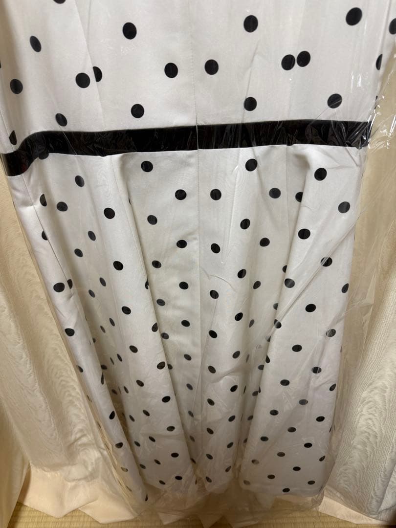 美品⭐︎ ローズティアラ 46 ロングワンピース 可愛い 水玉 ドット