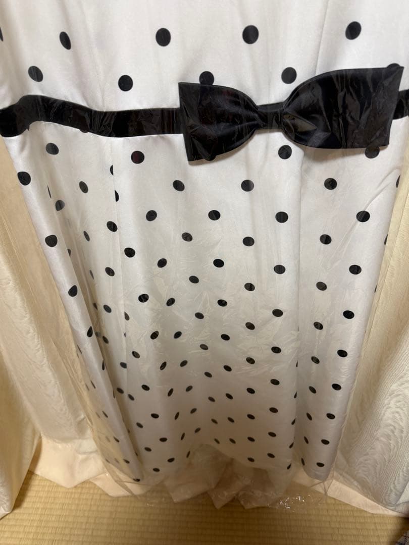 美品⭐︎ ローズティアラ 46 ロングワンピース 可愛い 水玉 ドット