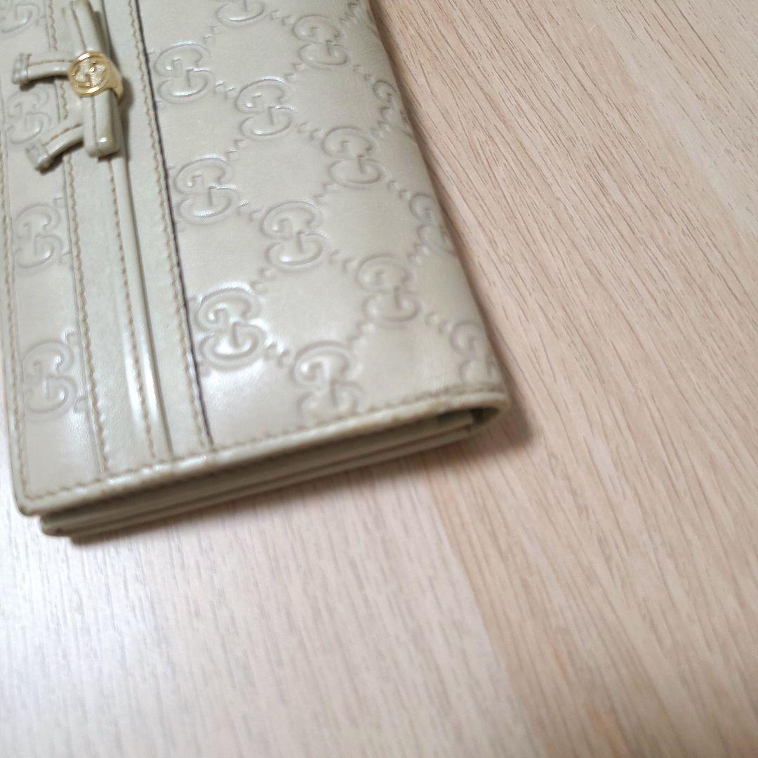 gucci 長財布 ホワイト GGパターン