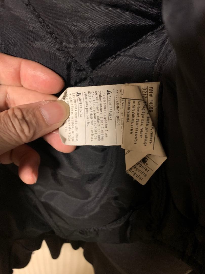 Carhartt ブラック ダック ベスト Sサイズメキシコ製