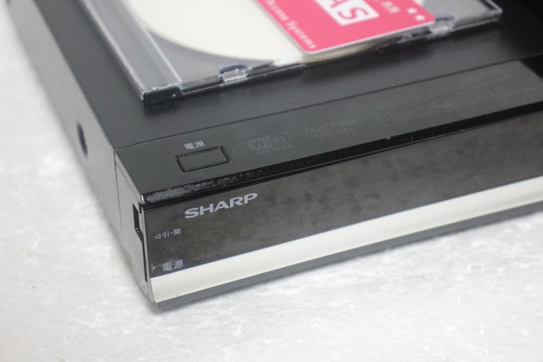 内部徹底清掃 SHARP ブルーレイ2TB BD-T2700 2015年