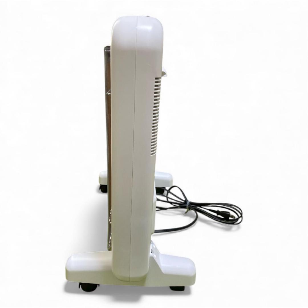 【美品】サンルミエ E800L-TM3 タイマー付　遠赤外線暖房器　ホワイト