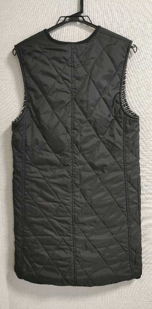 完売品　2023aw icb パディングツイードベスト リバーシブル