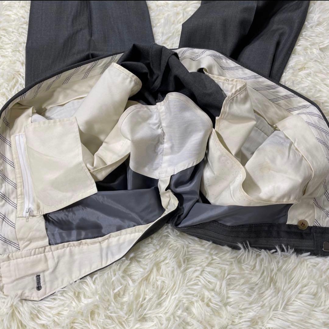 美品 BURBERRY セットアップ ダブル ストライプ スーツ ビンテージ