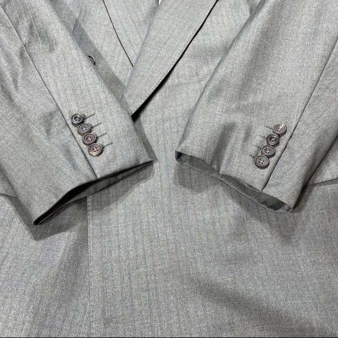 美品 BURBERRY セットアップ ダブル ストライプ スーツ ビンテージ