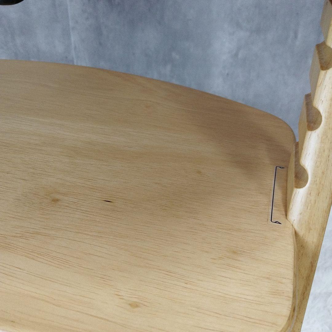 【美品】大和屋 すくすくチェア イーエヌ テーブル&ガード付 木製 ベビーチェア