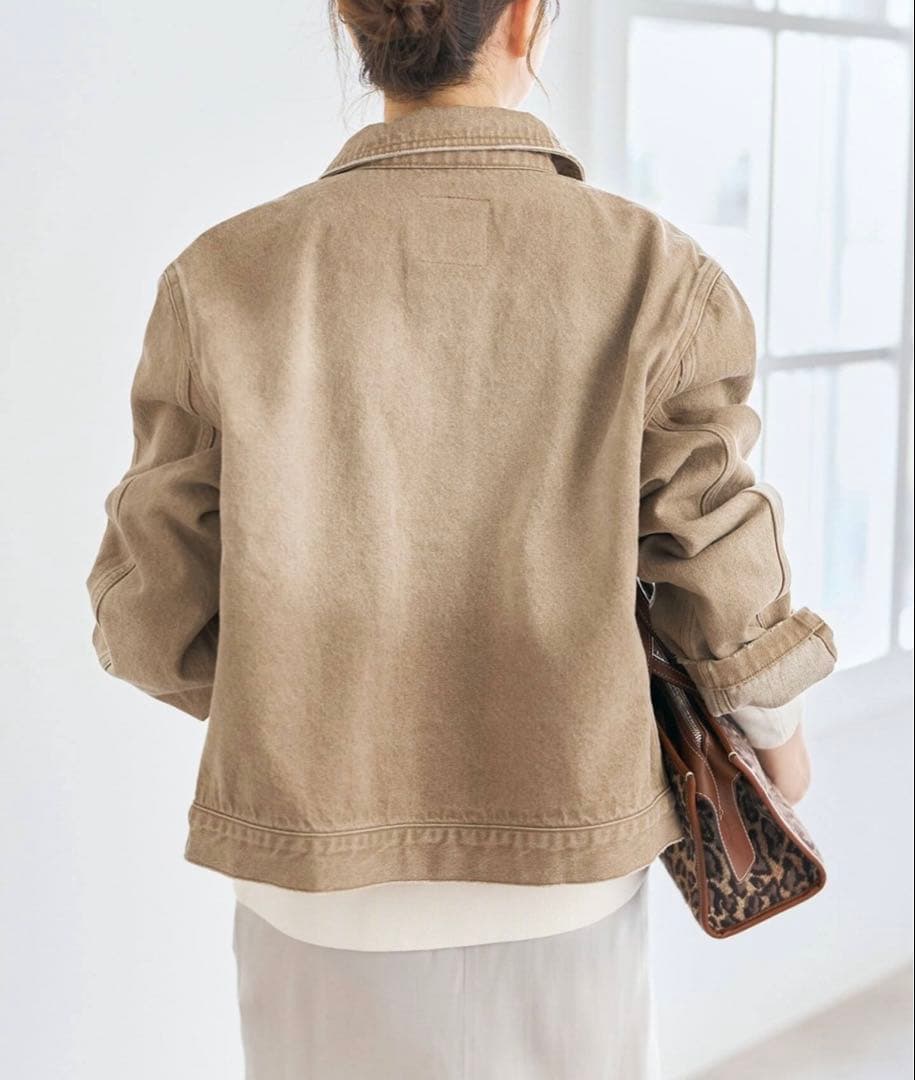 スピックアンドスパン　5 1/2 M-35 JACKET Gジャン　デニム