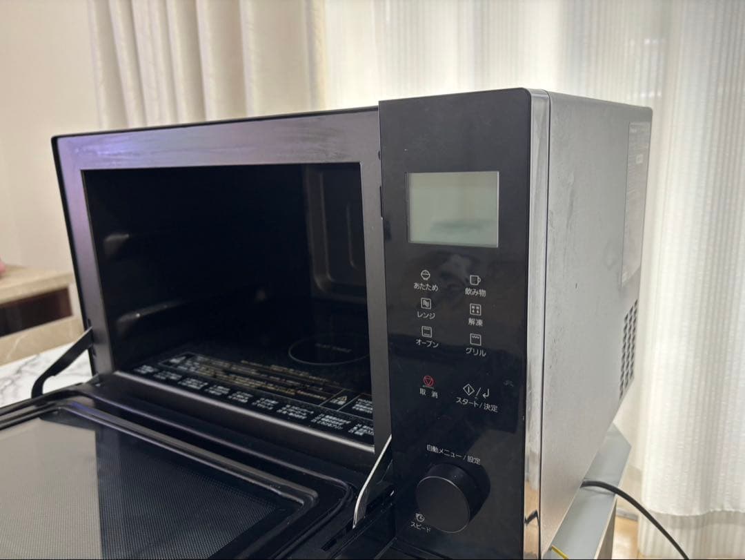 Panasonicブラックオーブンレンジ　ジャンク